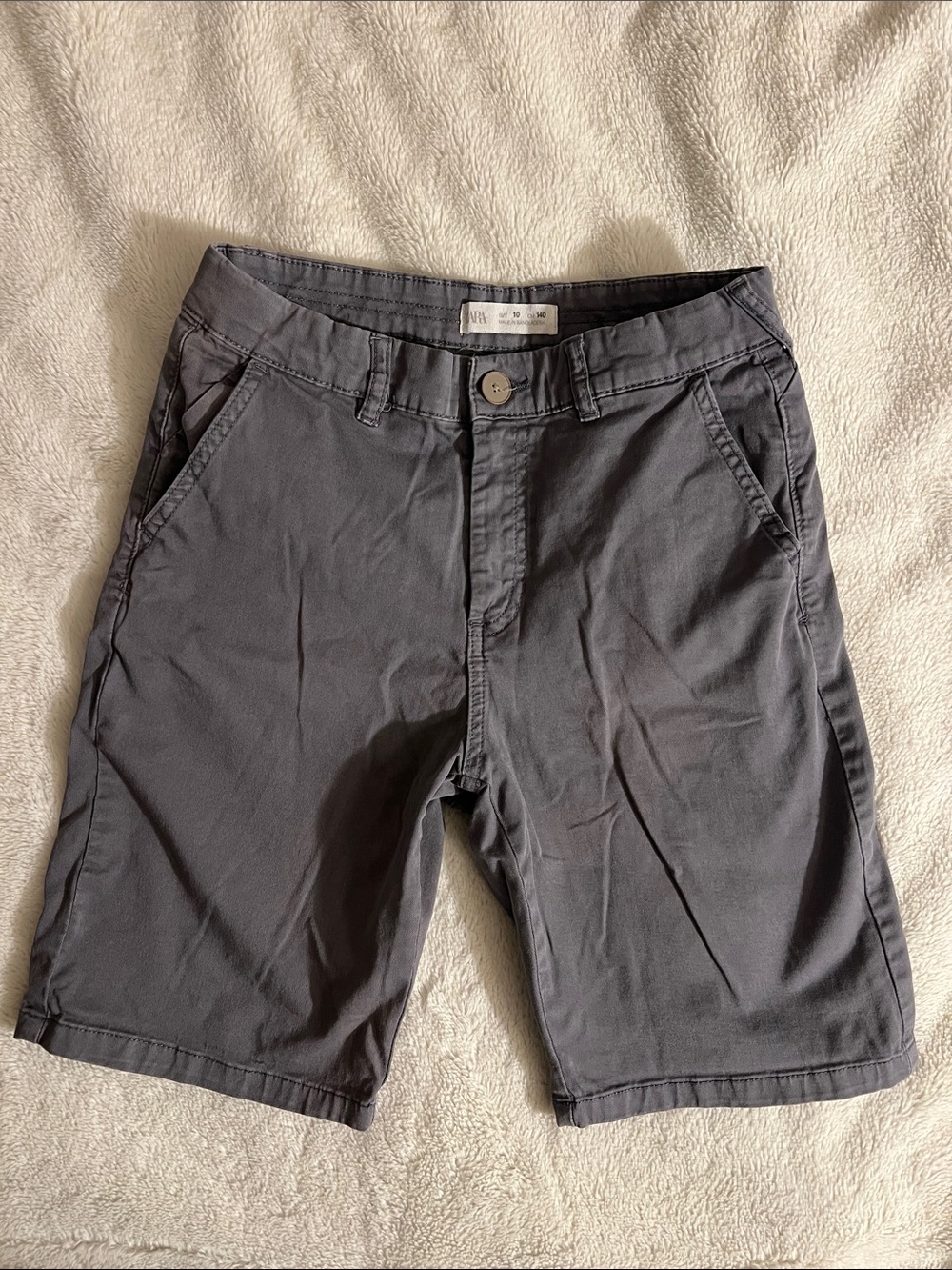 Zara Boys gray shorts